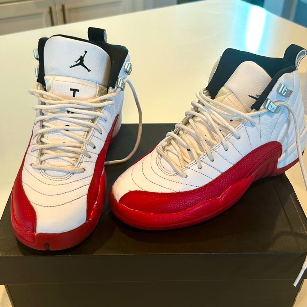 Air Jordan 12 Retro white/black-Varsity Red